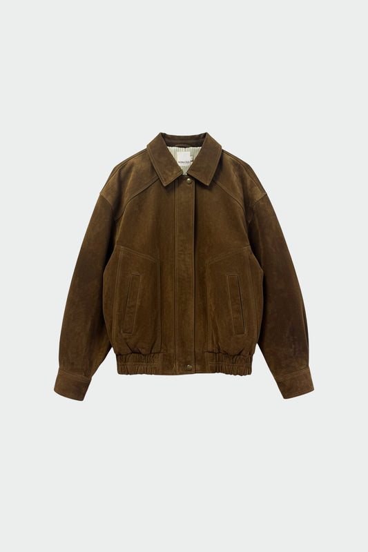 LEATHER BOMBER JACKET 5