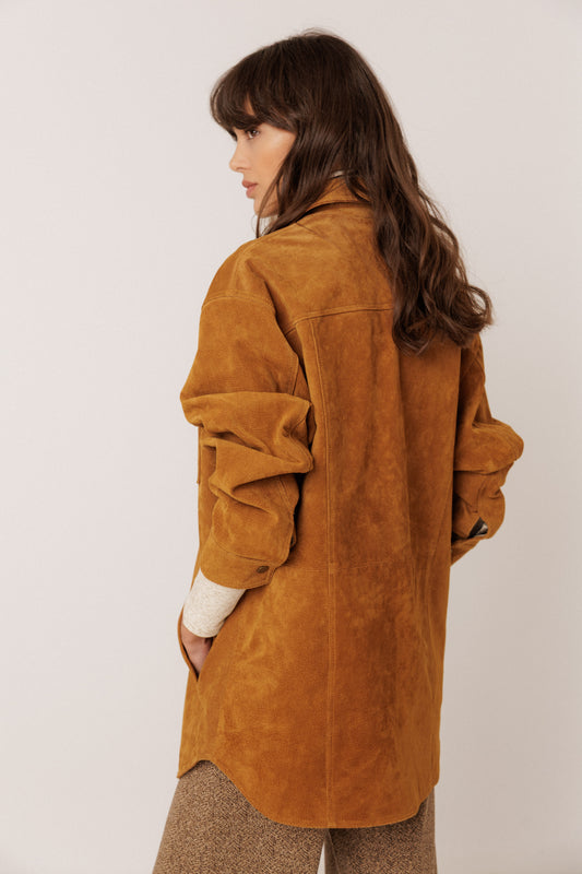 LEATHER POCKET PARKA 2