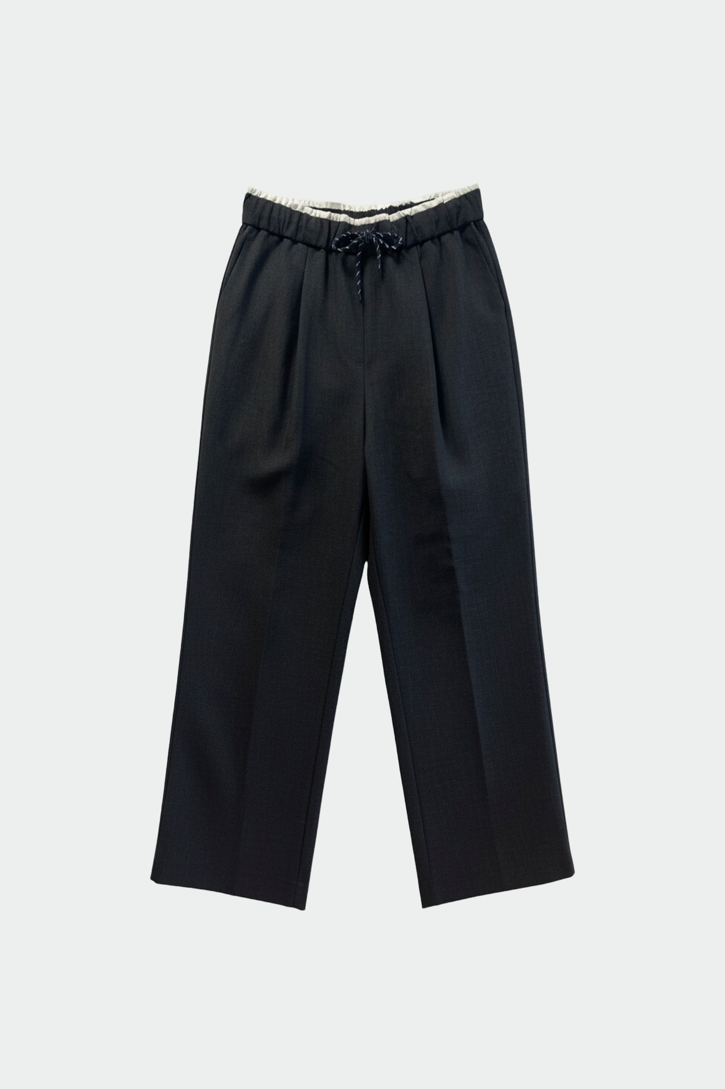 ELASTIC-WAISTBAND PANTS