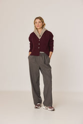 ELASTIC-WAISTBAND PANTS