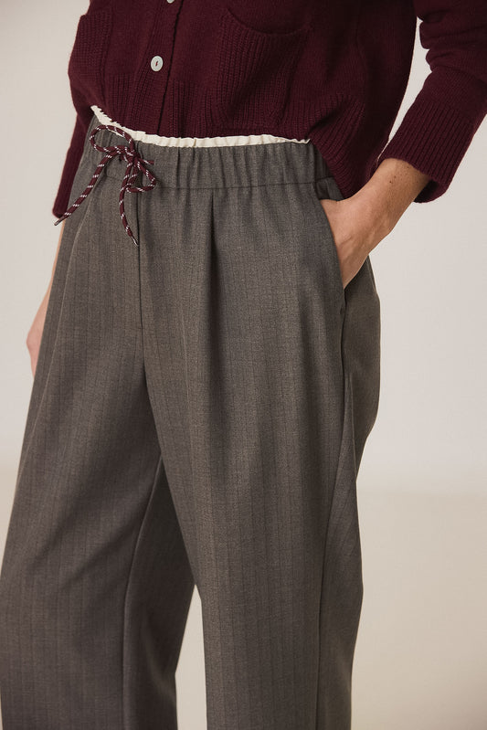 ELASTIC-WAISTBAND PANTS 5