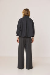 JACKET WITH  ELASTIC HEM