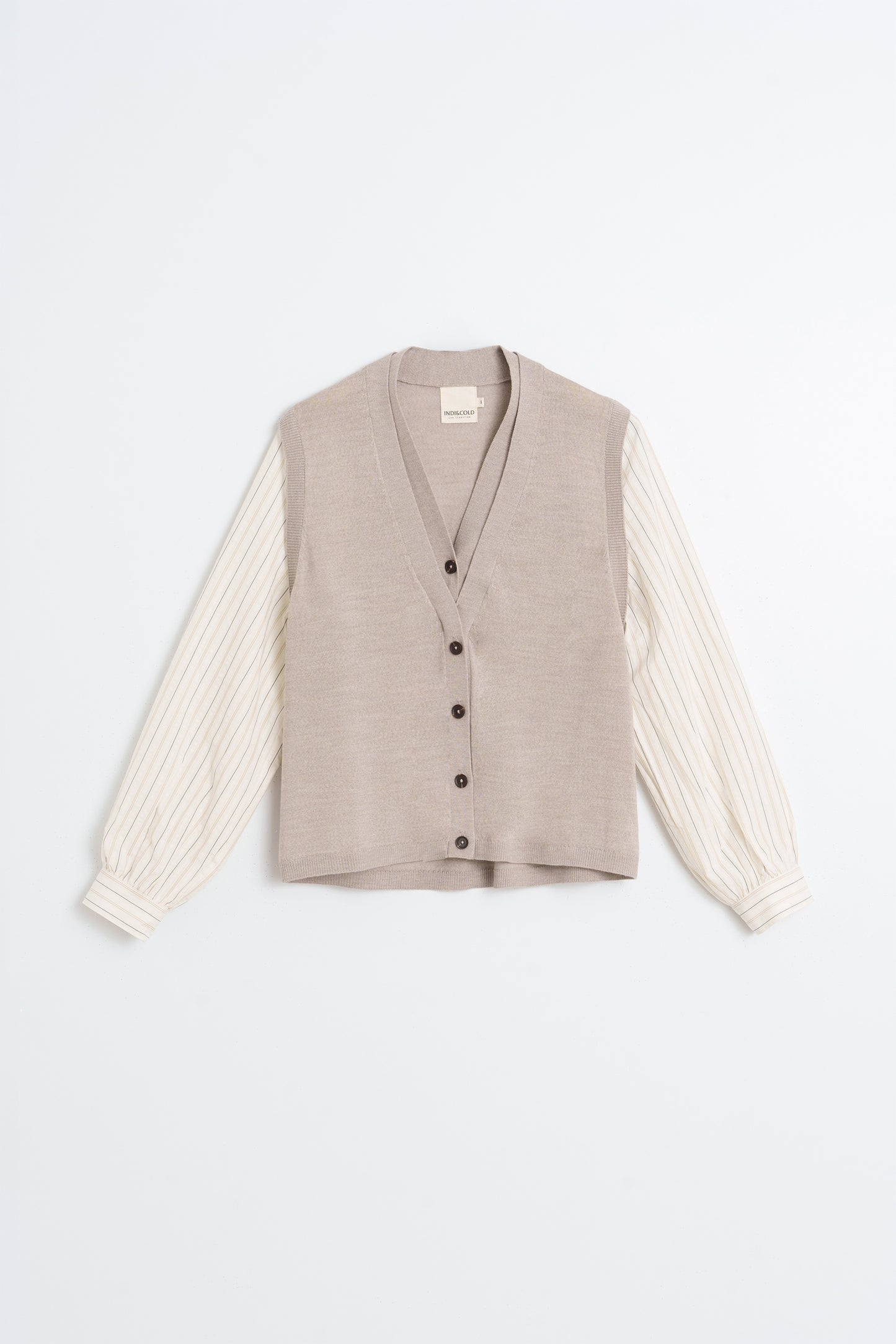 100% MERINO DOUBLE-EFFECT JACKET