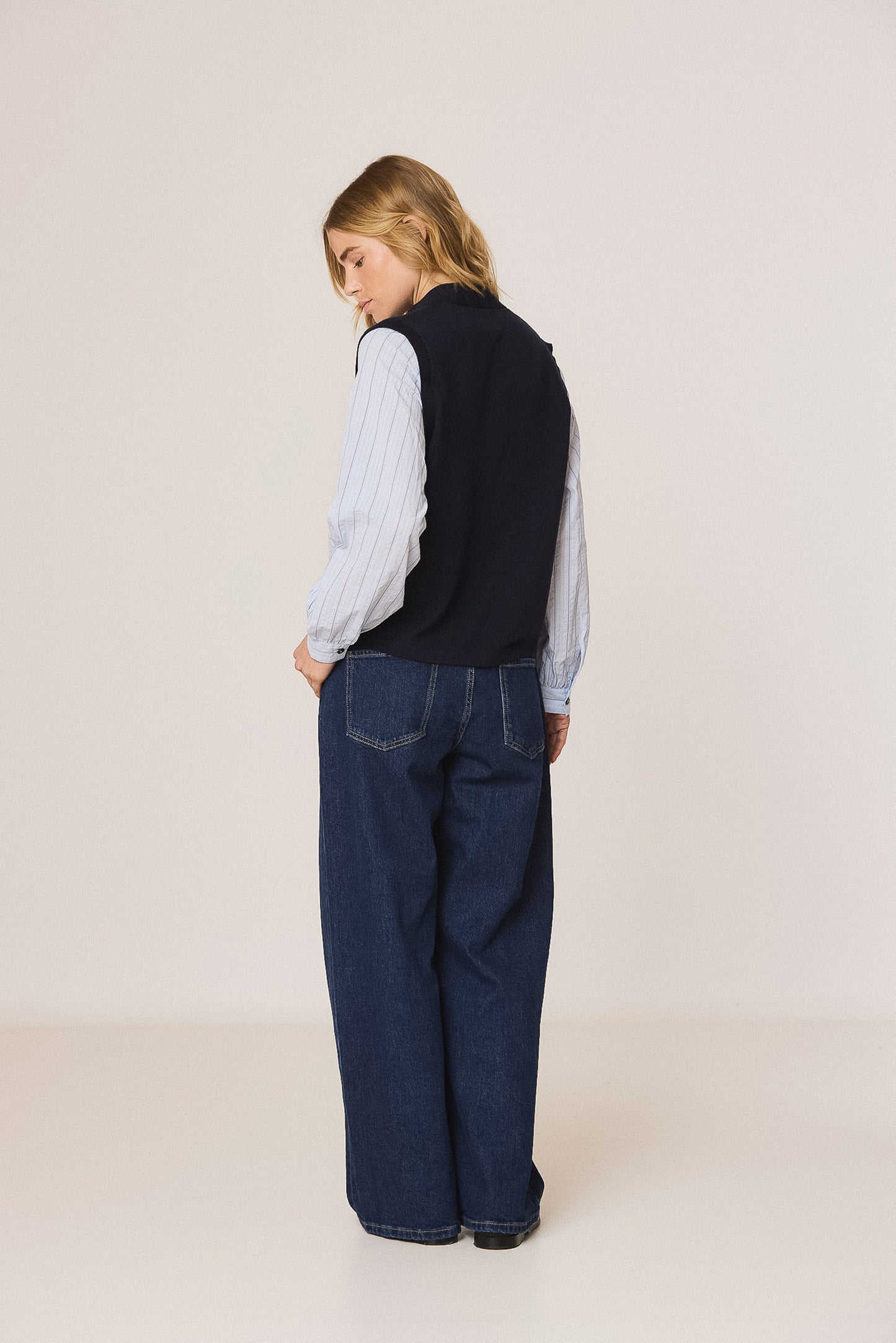 100% MERINO DOUBLE-EFFECT JACKET