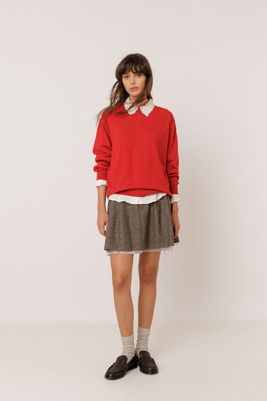 BASIC 100% MERINO SWEATER 1