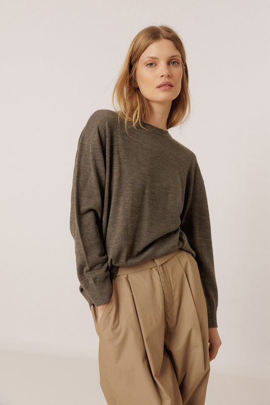 BASIC 100% MERINO SWEATER 1