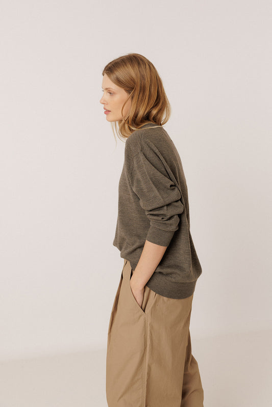 BASIC 100% MERINO SWEATER 3