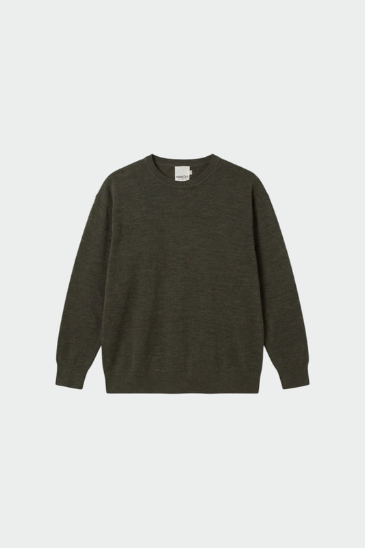 BASIC 100% MERINO SWEATER 5