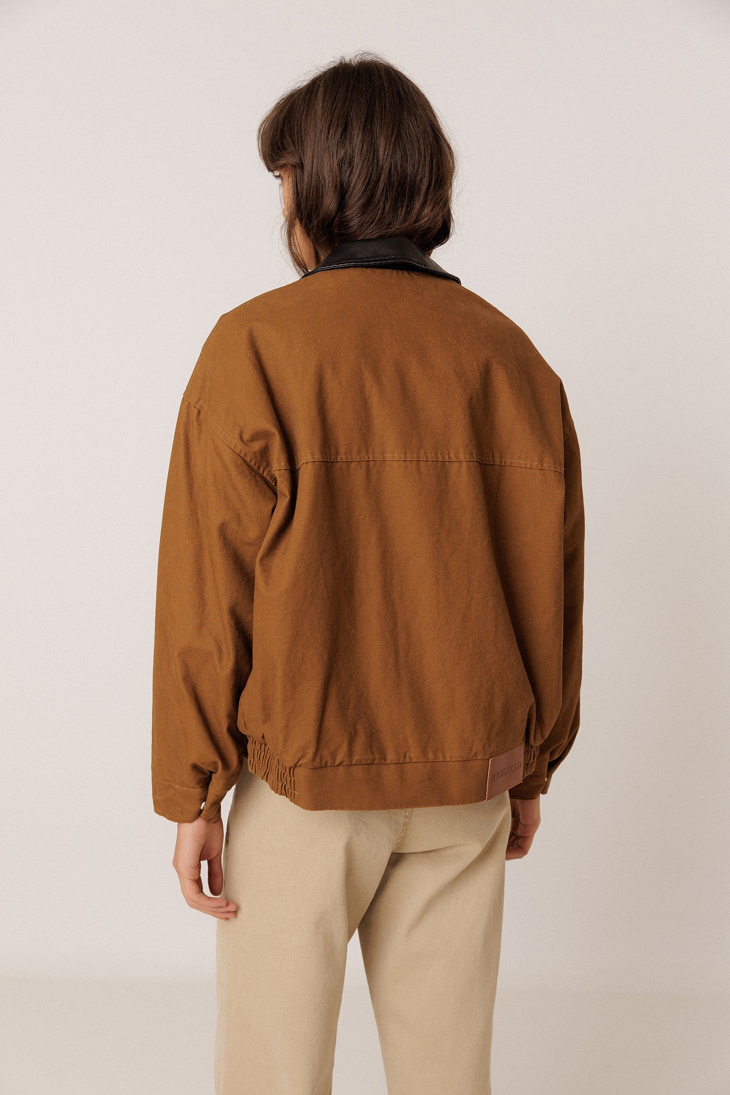 WASHED-EFFECT QUILTED JACKET