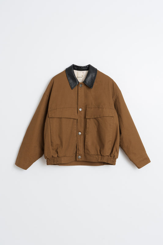 WASHED-EFFECT QUILTED JACKET 6