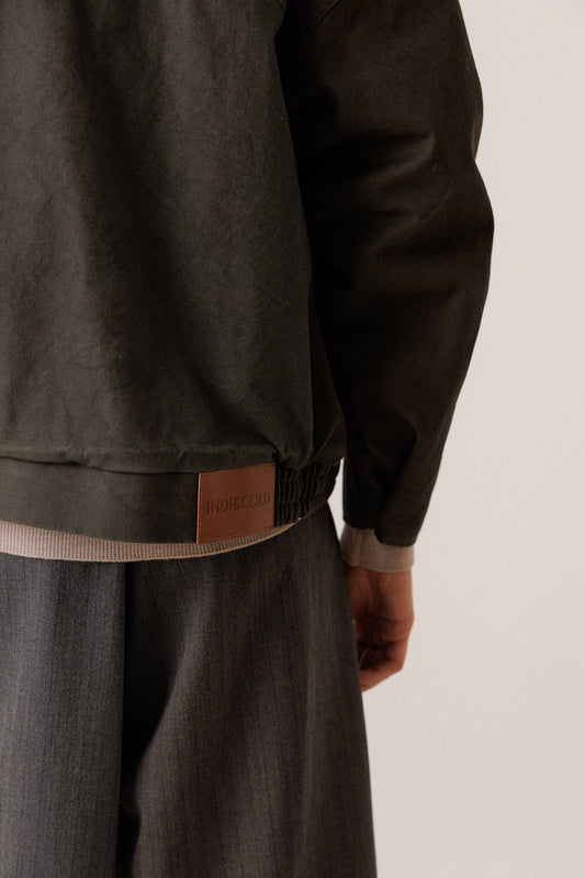 WASHED-EFFECT QUILTED JACKET 6