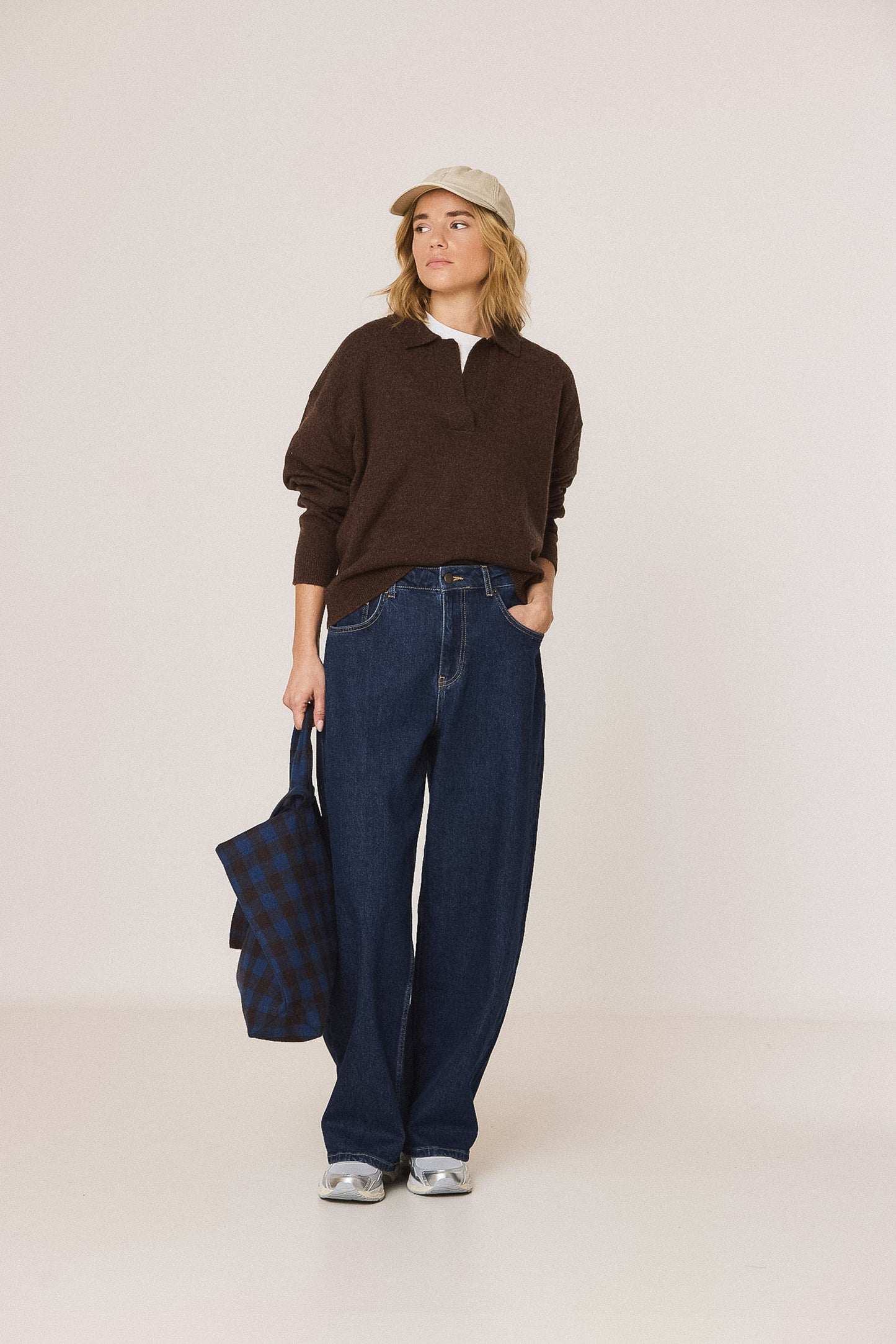 MARLED POLO SWEATER