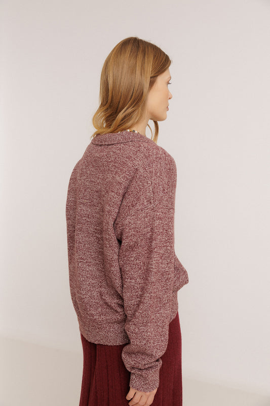MARLED POLO SWEATER 4