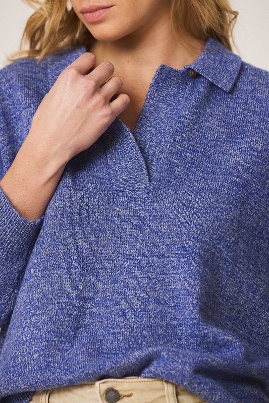 MARLED POLO SWEATER 4