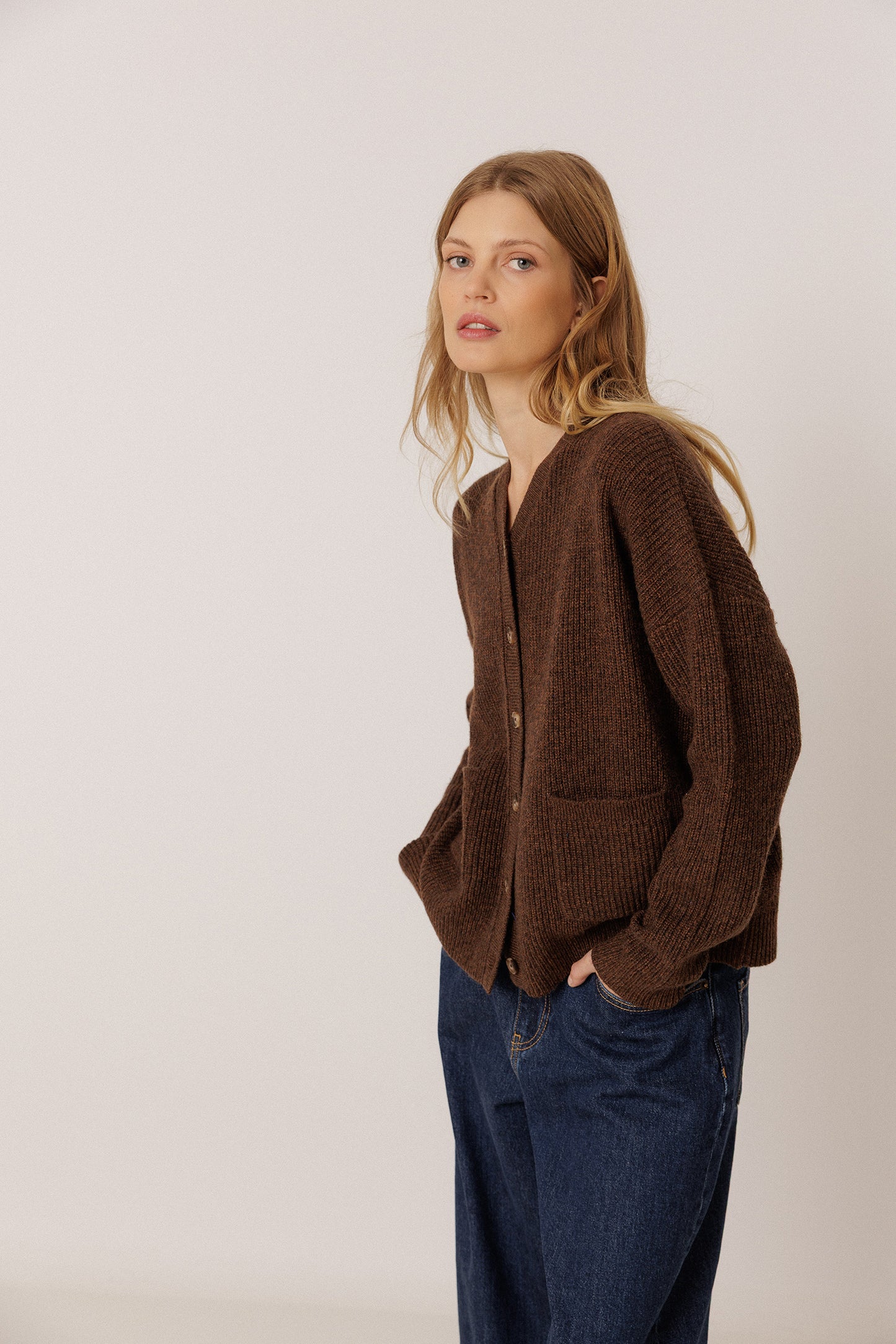 MARLED BUTTON-UP JACKET