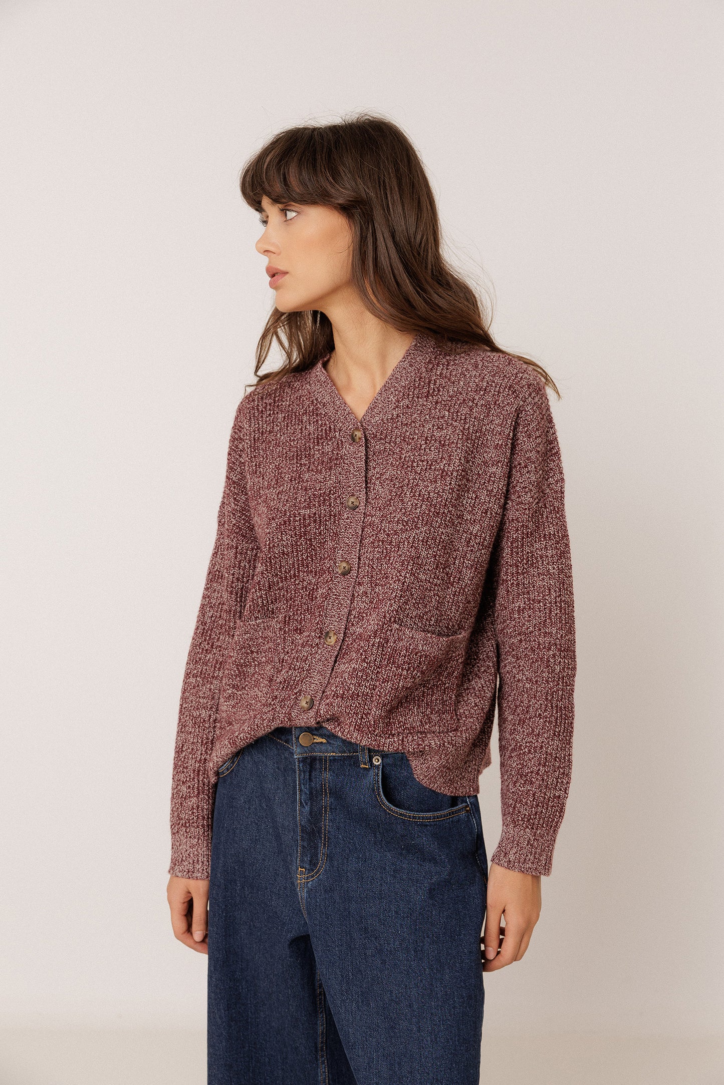MARLED BUTTON-UP JACKET