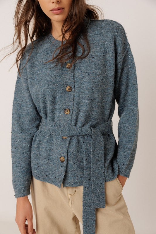 ADJUSTABLE-BELT NEPS JACKET 1