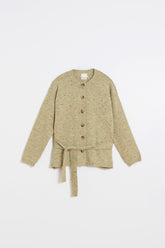 ADJUSTABLE-BELT NEPS JACKET