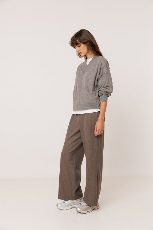 KNITTED SWEATER WITH ALPACA 2