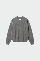 KNITTED SWEATER WITH ALPACA