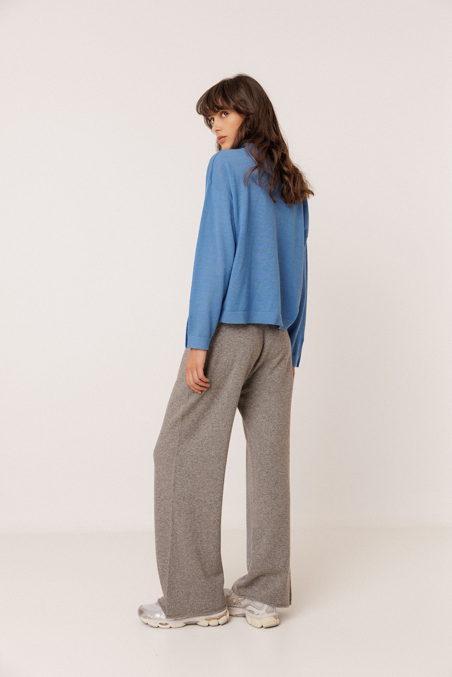 BOXY SWEATER WITH ALPACA