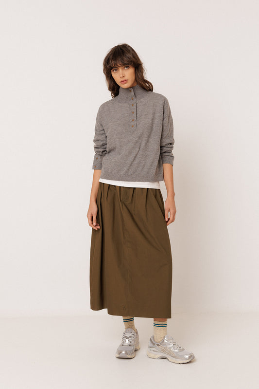 BOXY SWEATER WITH ALPACA 1