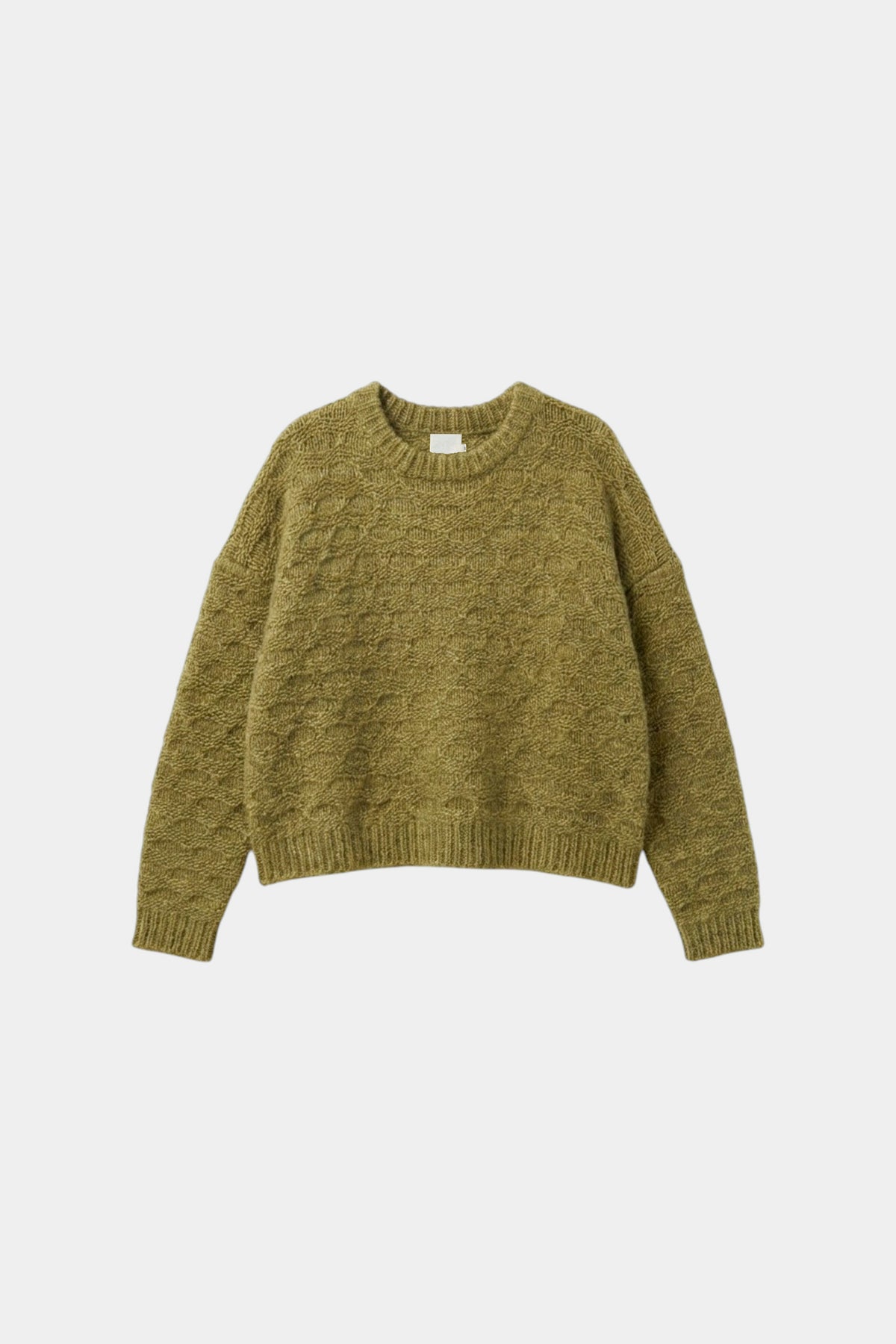 DECORATIVE-KNIT SWEATER