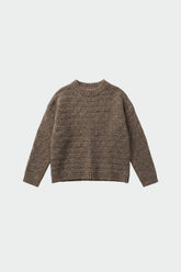 DECORATIVE-KNIT SWEATER