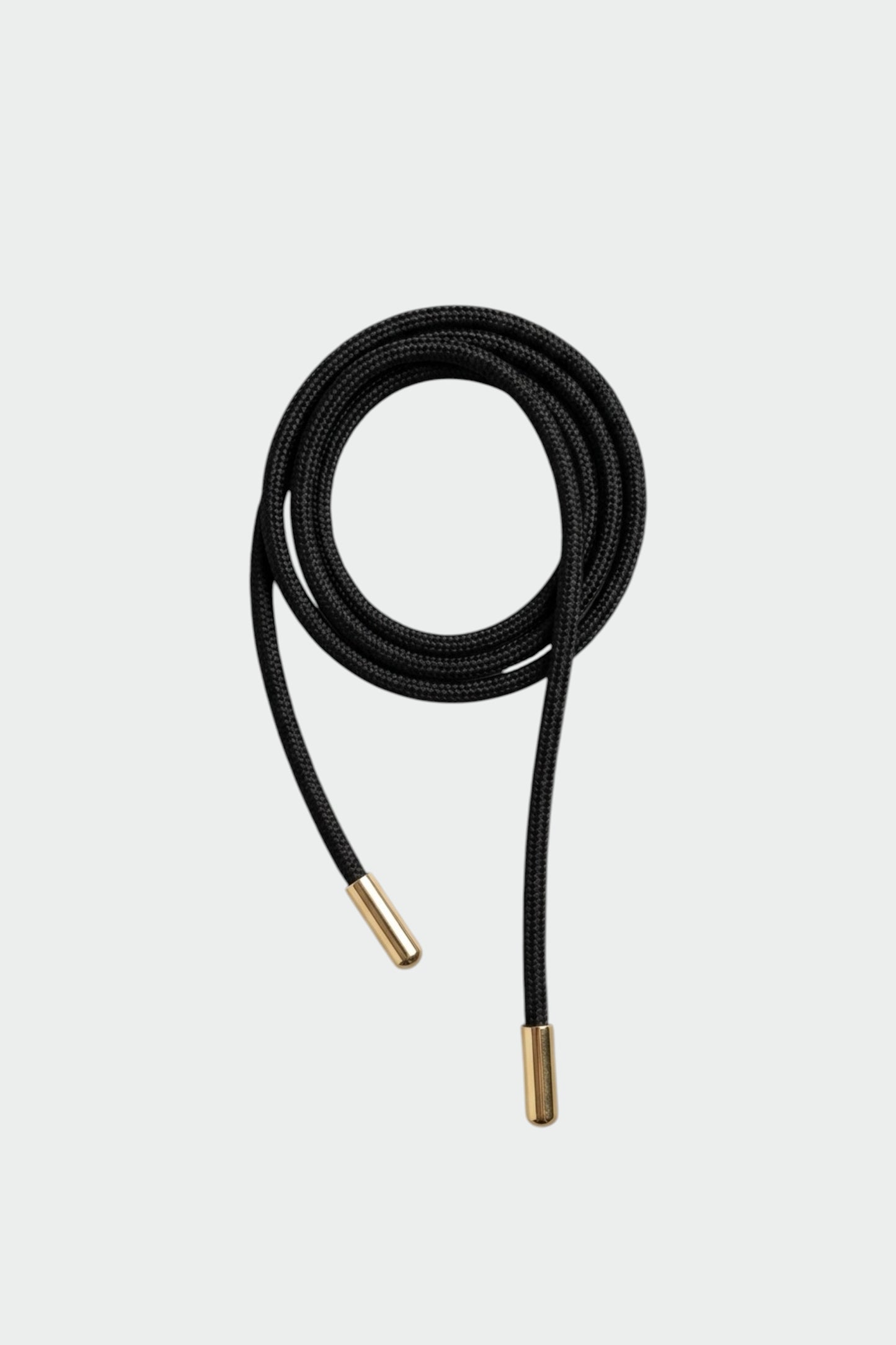 TUBULAR CORD AND LEATHER BELT