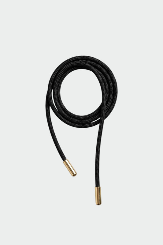 TUBULAR CORD AND LEATHER BELT 4