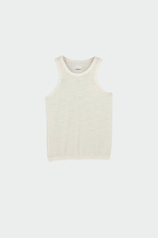 MERINO WOOL HALTER TOP 5