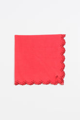 EMBROIDERED VOILE HANDKERCHIEF