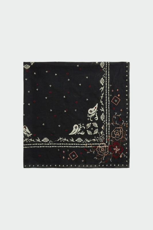 CROSS STITCH EMBROIDERED HANDKERCHIEF 3