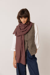 FRAYED FOULARD