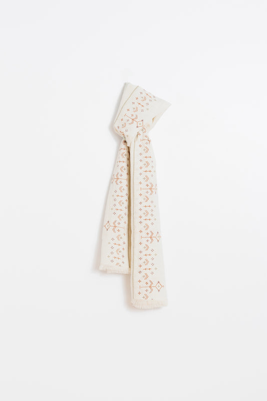 EMBROIDERED BOHO FOULARD 4