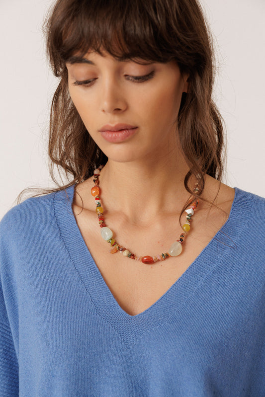 VICENTE FERRER STONE NECKLACE 2