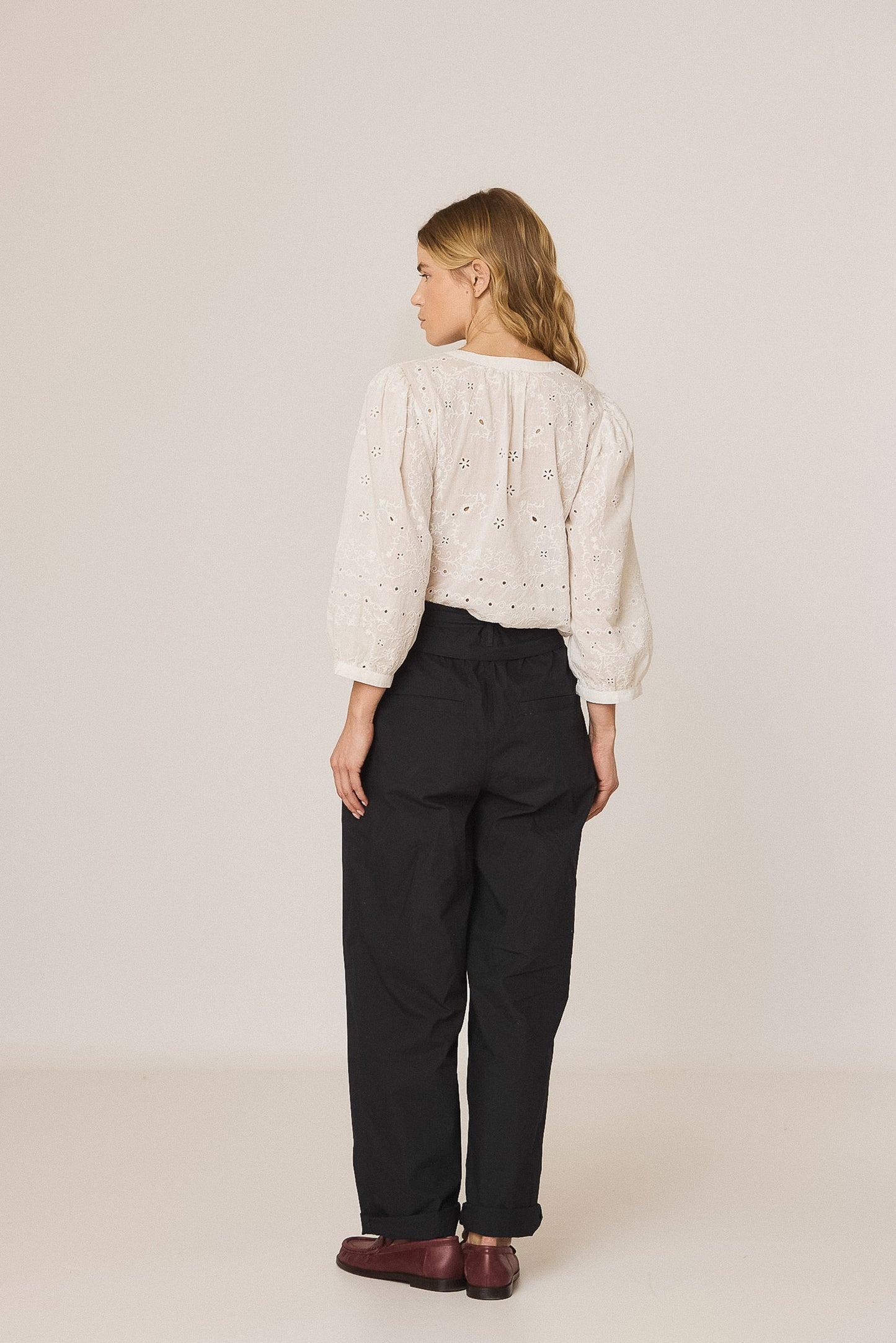 BOXY EMBROIDERED SHIRT