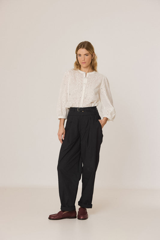 BOXY EMBROIDERED SHIRT 4