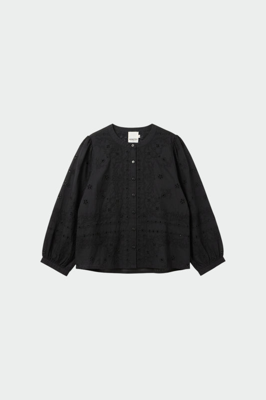 BOXY EMBROIDERED SHIRT 5