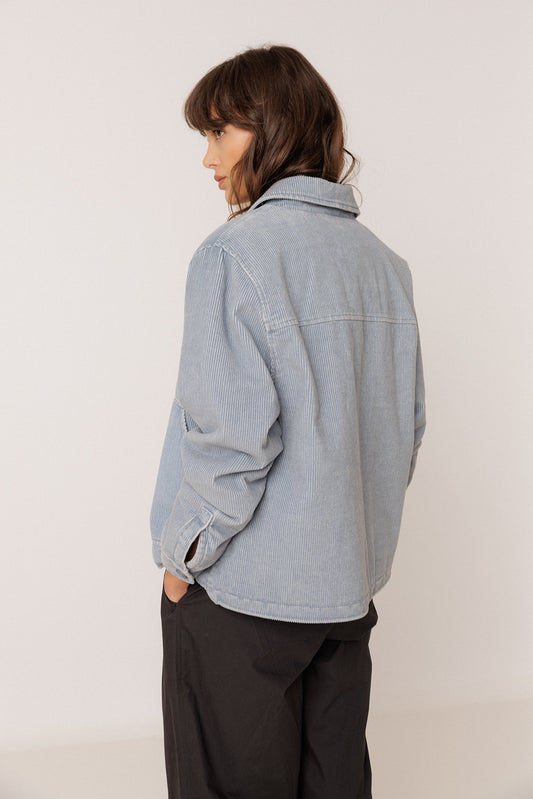 QUILTED CORDUROY JACKET 5