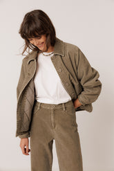 QUILTED CORDUROY JACKET