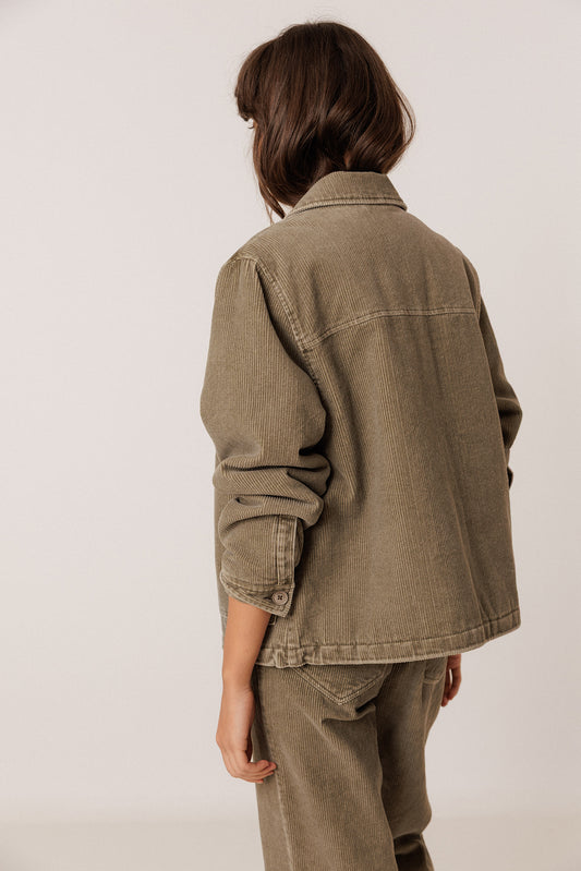 QUILTED CORDUROY JACKET 4