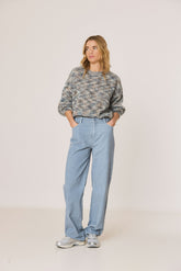 STRAIGHT CORDUROY PANTS