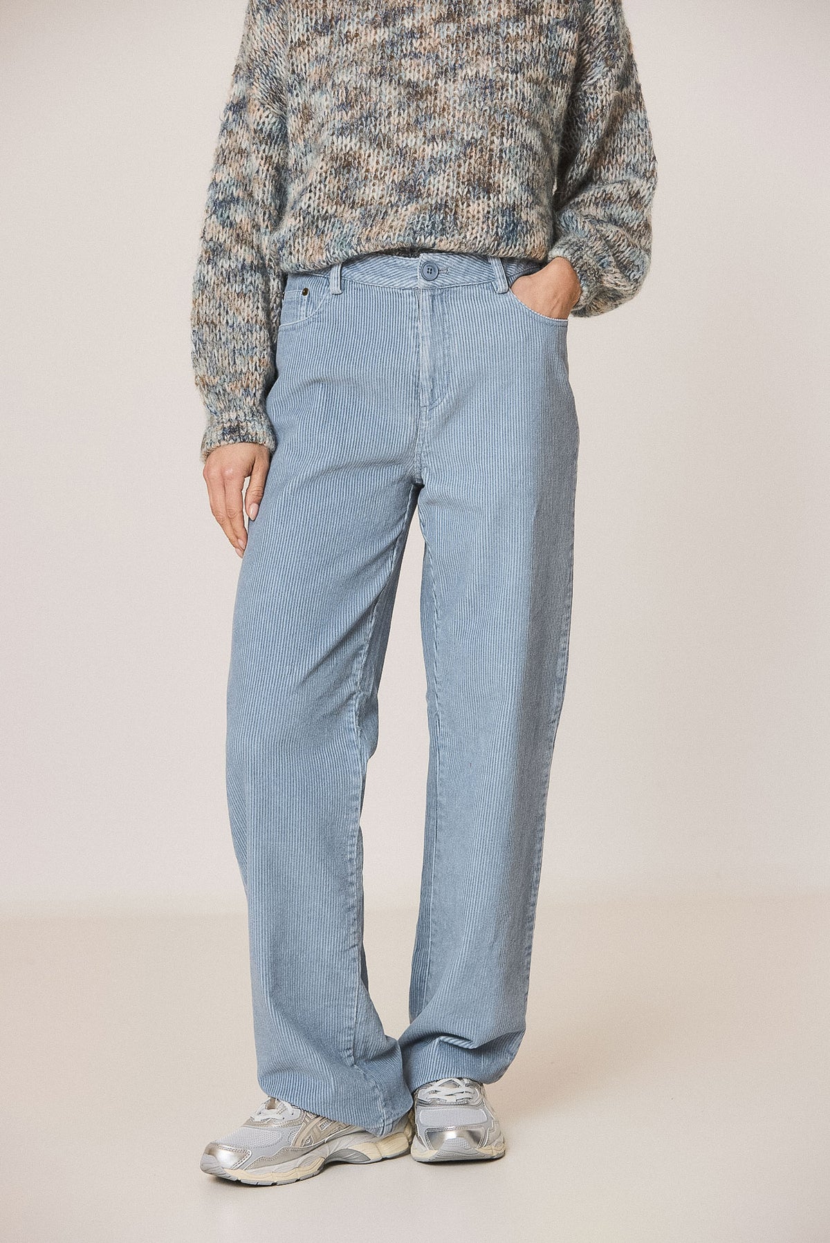 STRAIGHT CORDUROY PANTS