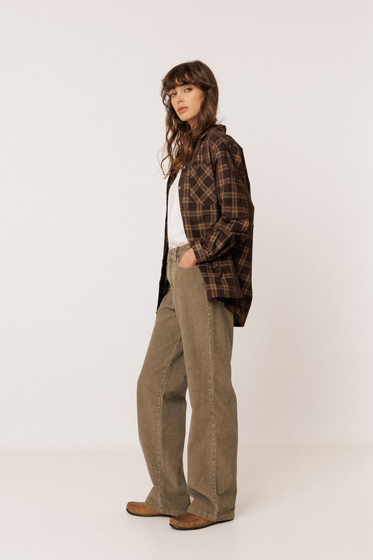 STRAIGHT CORDUROY PANTS 1