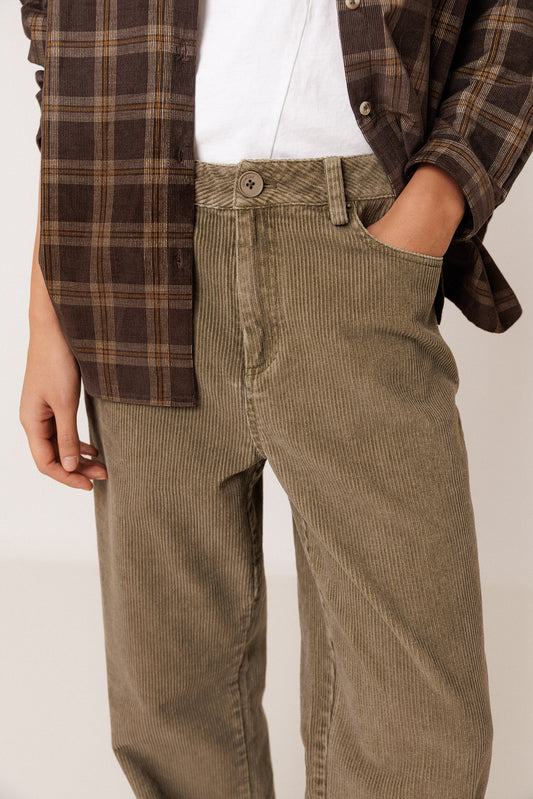 STRAIGHT CORDUROY PANTS 4