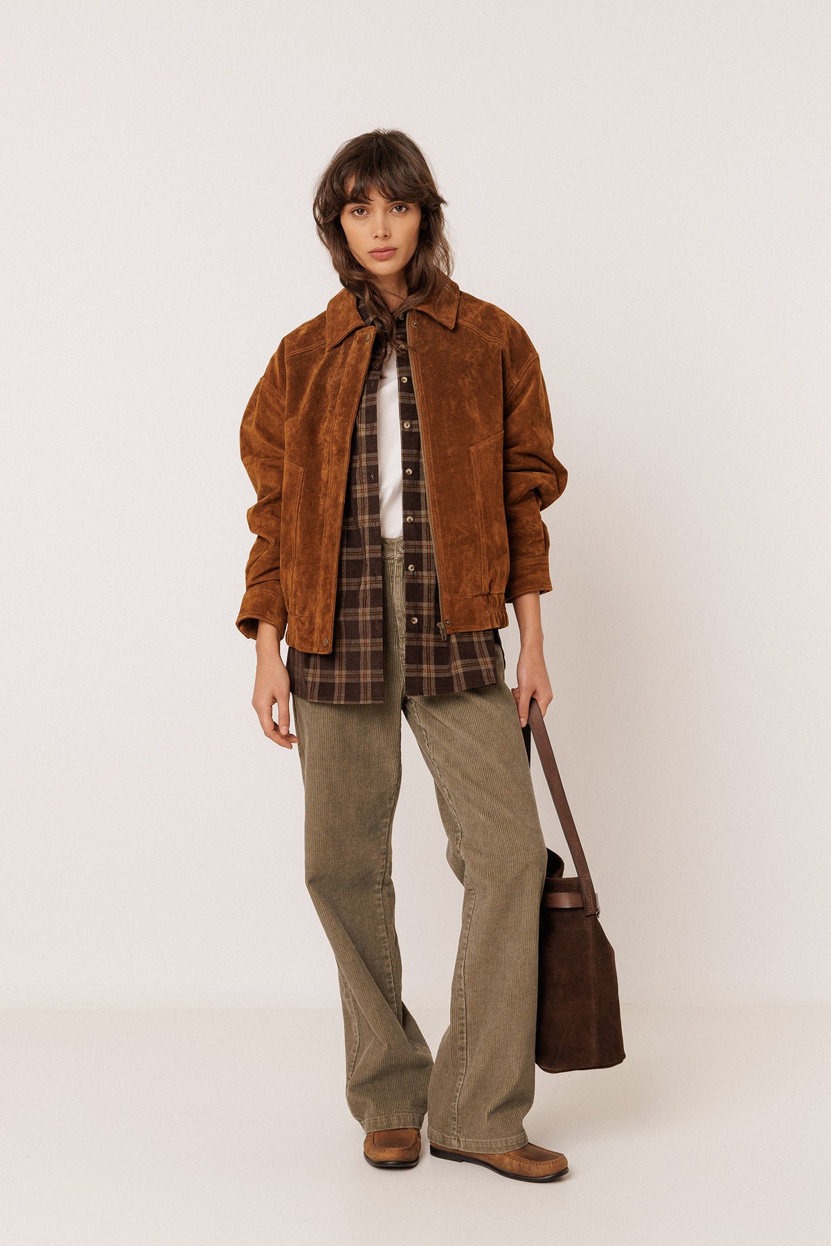 STRAIGHT CORDUROY PANTS