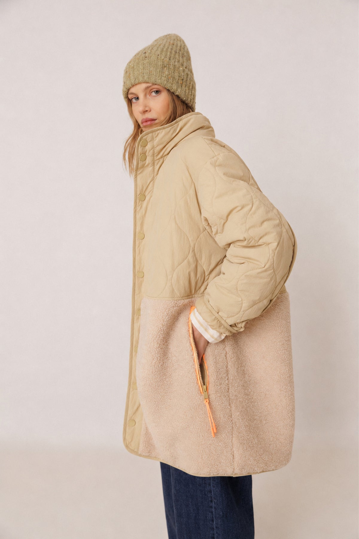 COMBINATION FUR COAT