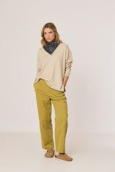 BASIC SWEATER WITH CASHMERE