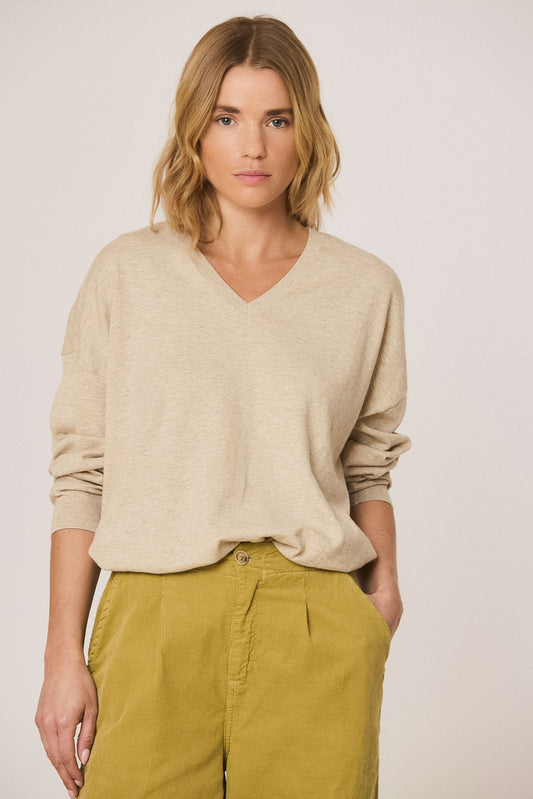 BASIC SWEATER WITH CASHMERE 2